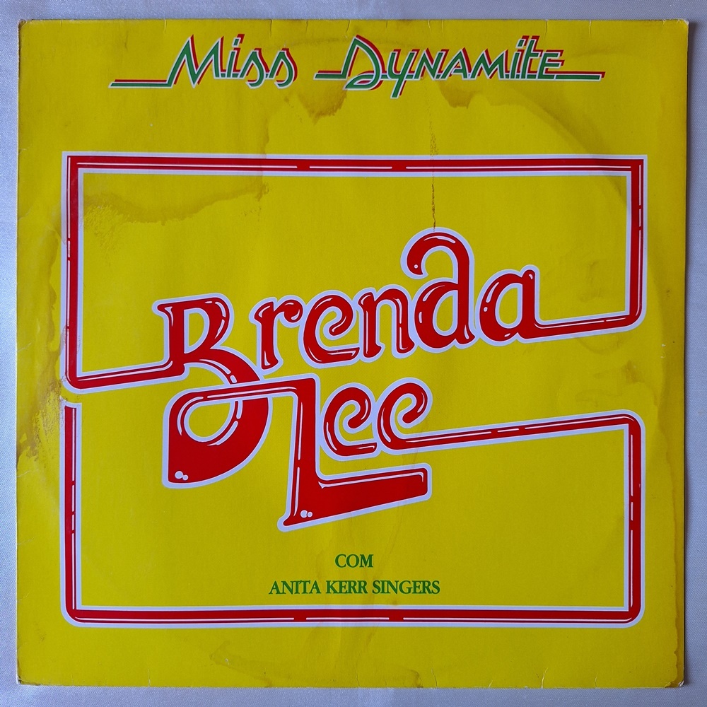 DISCO DE VINIL LP - BRENDA LEE – MISS DYNAMITE (1983)