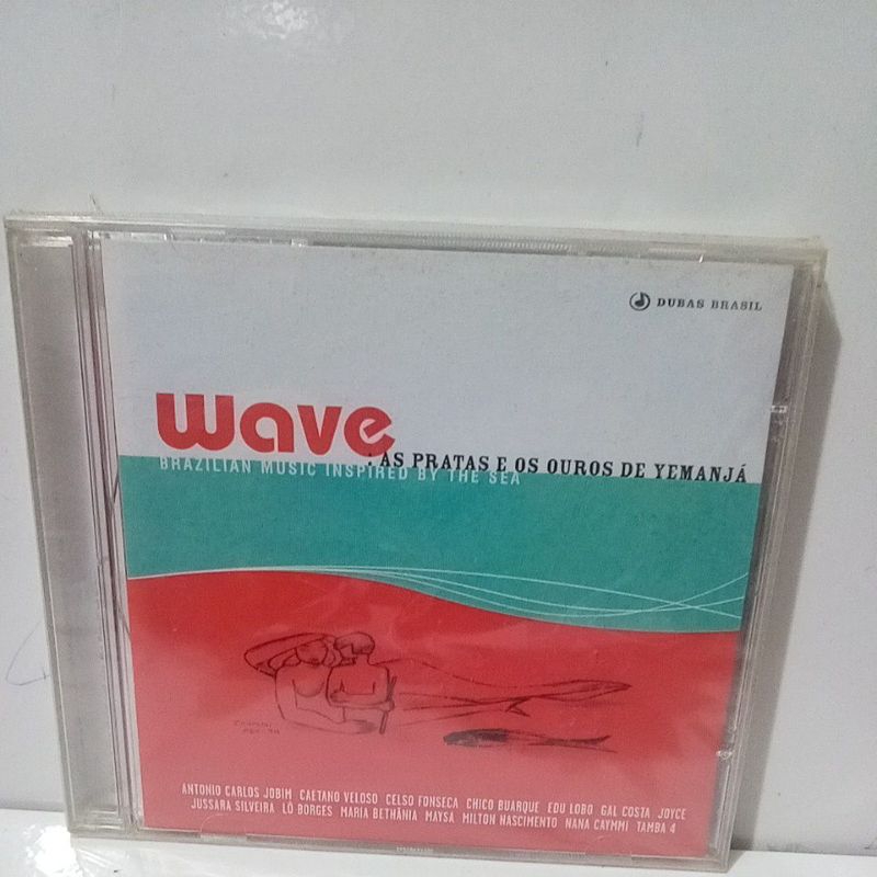 Cd Wave As Pratas e Os Ouros De Yemanjá Vários Artistas Celso Fonseca,Edu Lobo,Maysa,Lô Borges..... Novo de Fabrica