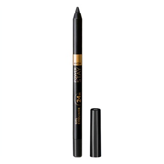 Avon Power Stay Lapis Delineador em Gel Preto Estrelar 24h em Oferta na Shopee