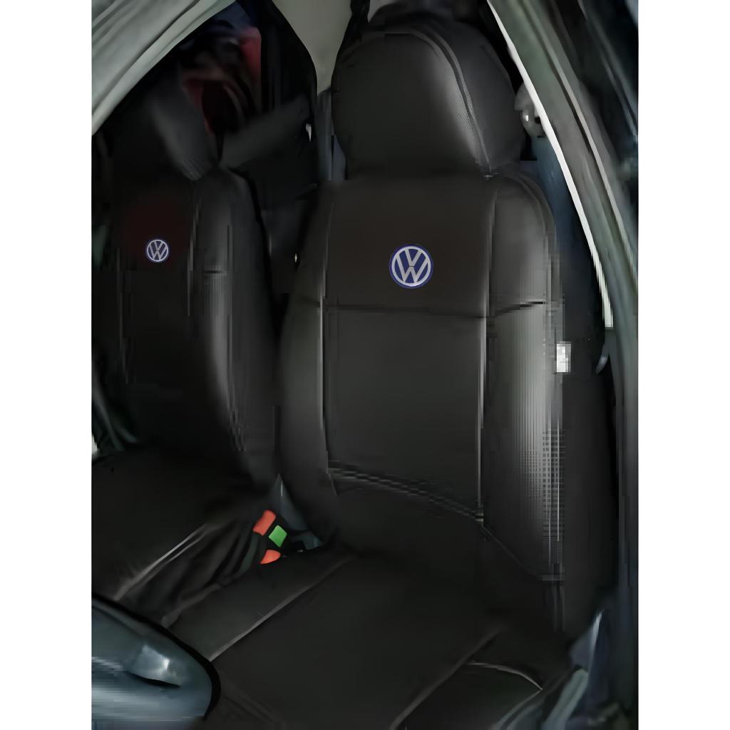 Capa Para Banco Automotivo em Couro Sintético Vw Saveiro Cabine Simples G1 G2 G3 G4 G5 G6 G7
