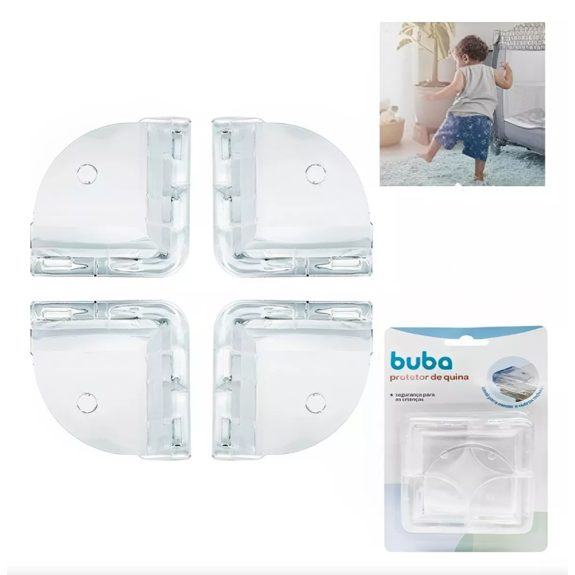 Kit Protetor de Quina - Buba Bebê / Mesa, Móveis, Segurança