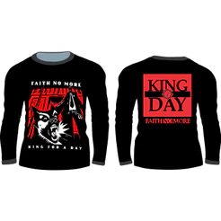 Camiseta Faith No More King For A Day Tecido Dry Fit Poliéster