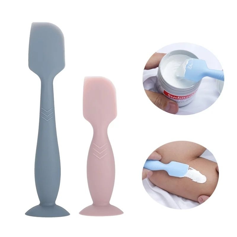 1 Espatula Aplicador Creme Bebe 10 Cm cada Valor Unitário