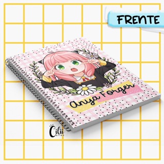 Caderno Spy X Family em Oferta na Shopee