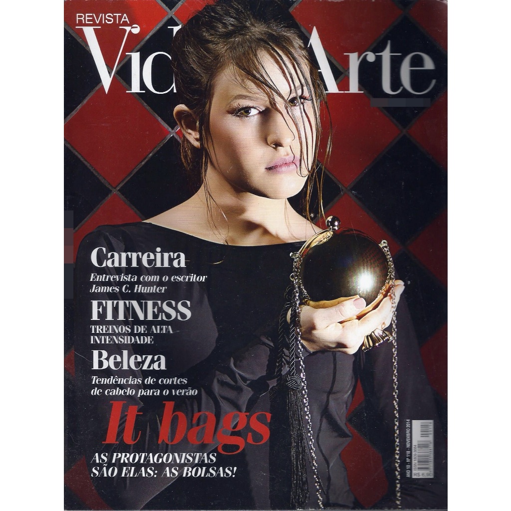 Revista: Vida & Arte nº 118 - Novembro de 2014 - Capa: Raulcilaine Santos (Foo Fighters, Frida Kahlo, James C. Hunter, Fitness, Beleza)