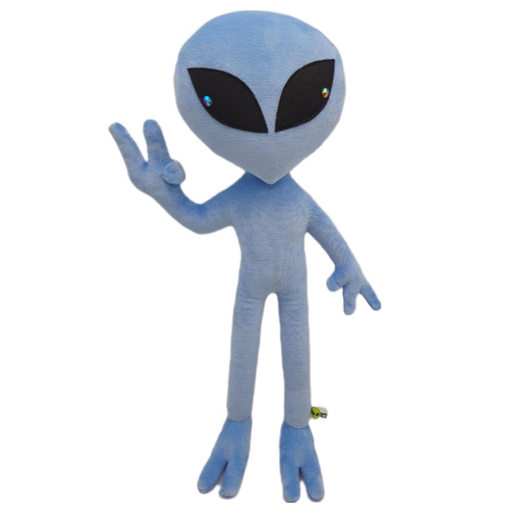 Boneco ET DA BR Azul et azul caminhão et de pelúcia azul enfeite de carro et rosa et alien colorido urso de pelúcia alie