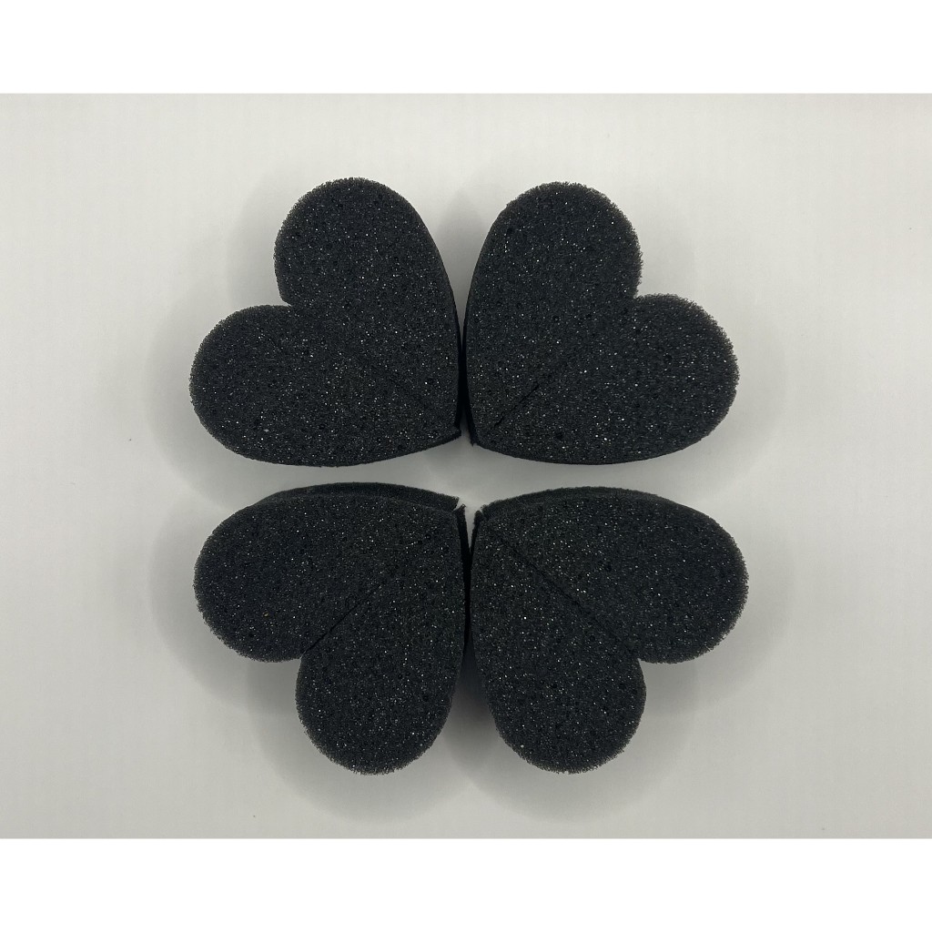 Kit c/ 8 Esponjas Gota "Coração"