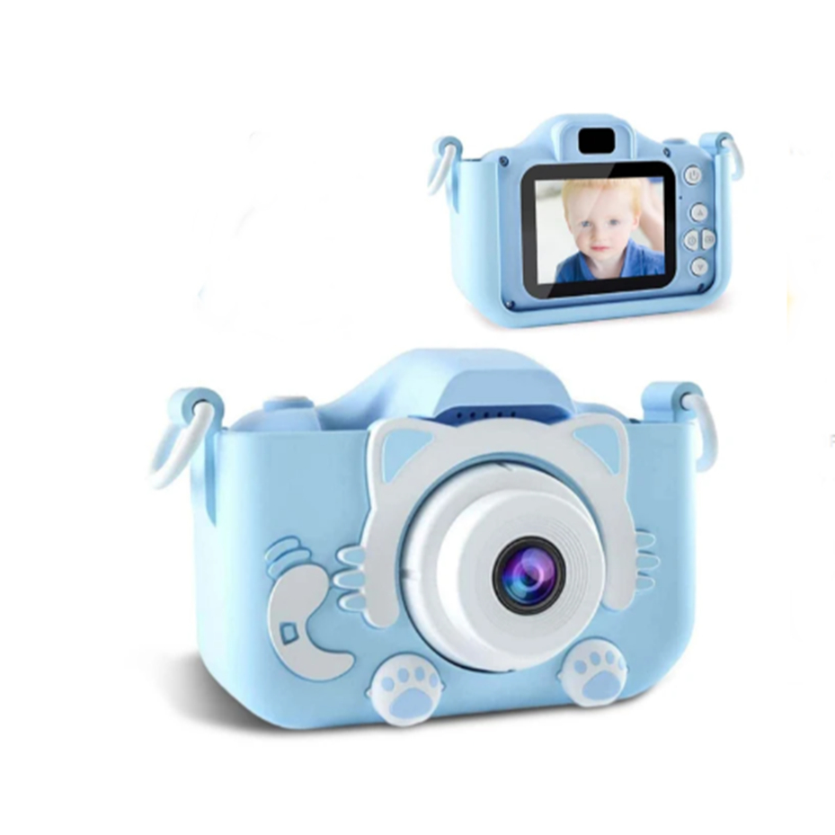 Maquina Digital Fotográfica Infantil Entrada Pra Microsd