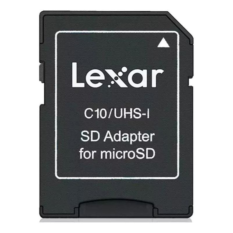 Adaptador para cartão Micro SD Leitor de Cartão SD Original Lexar (Cartão de memória NÃO INCLUSO)