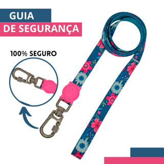 Guia para passeio de coleira anti puxão cachorros e gatos em Oferta na Shopee