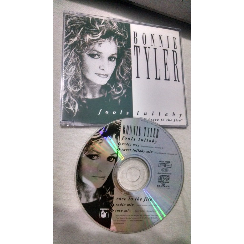 Maxi - Cd Bonnie Tyler Fools Lullaby - Dieter Bohlen