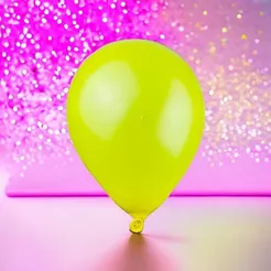 50~250 Balão Número 5 Bexiga P/ Festa de Aniversário AMARELO (CHOCO)