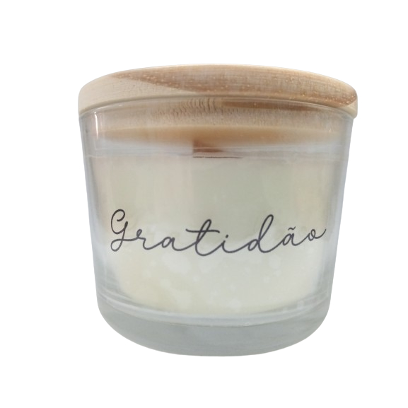 Etiquetas/adesivos para pote de vela transparente gratidão, esperança, amor, fé, paz