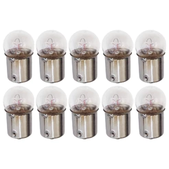 KIT LAMPADA 67 CLEAR HALOGENEA R5W 12V SINALIZACAO 1 POLO