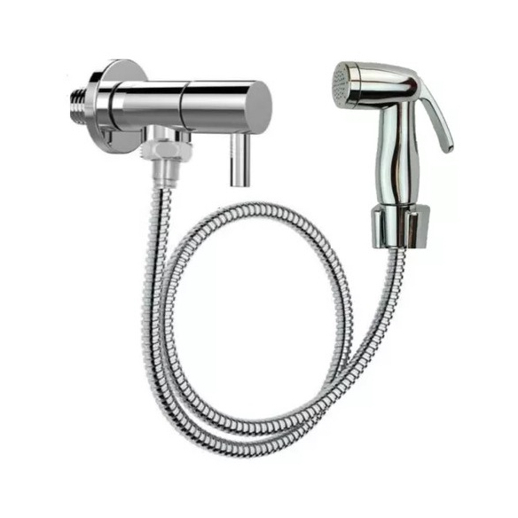 Ducha Higiênica para banheiros luxo e decoração de banheiros cromada em Oferta na Shopee