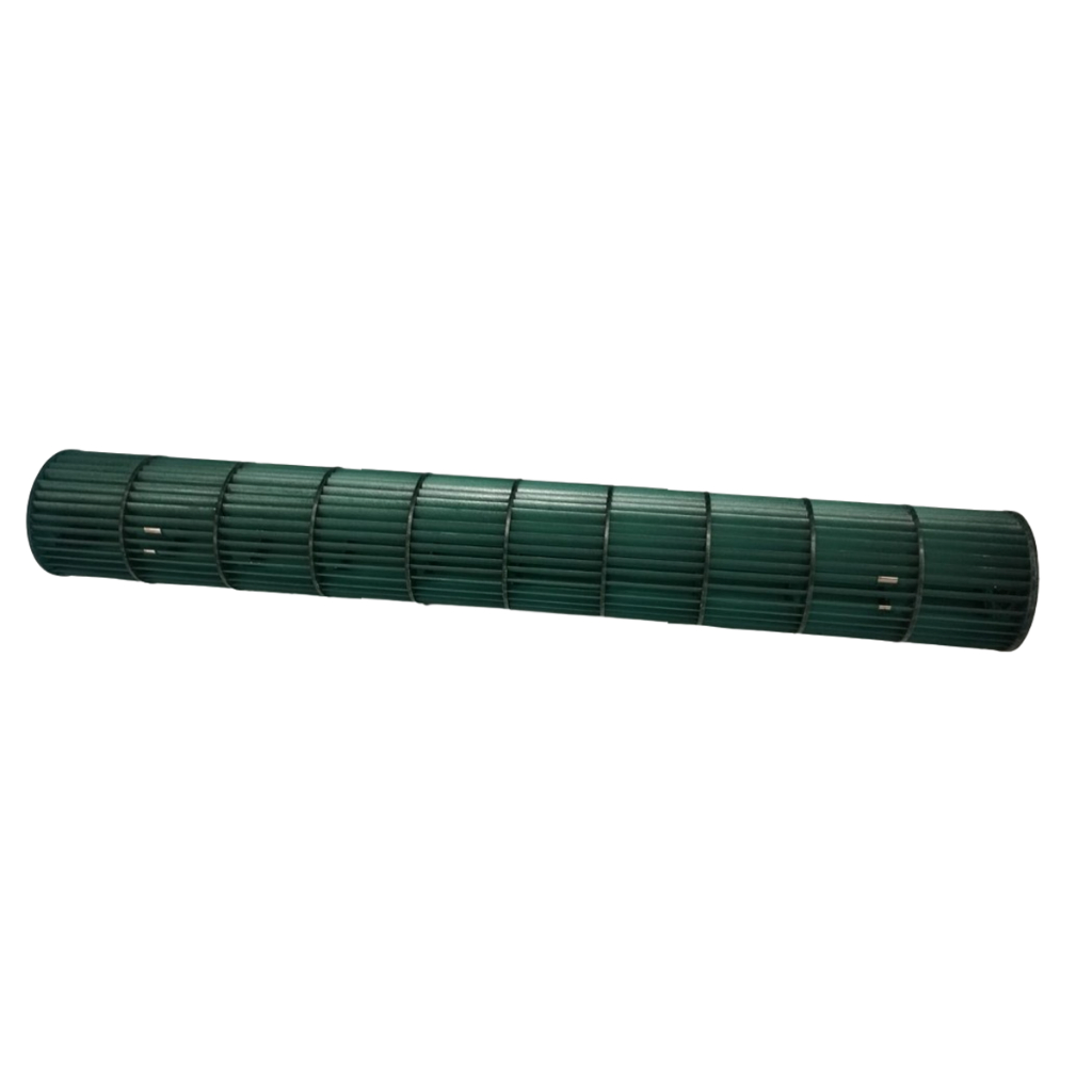 Turbina Evaporadora Split Medida 70,7 X 10,2 Eixo Externo Verde Original Revisado