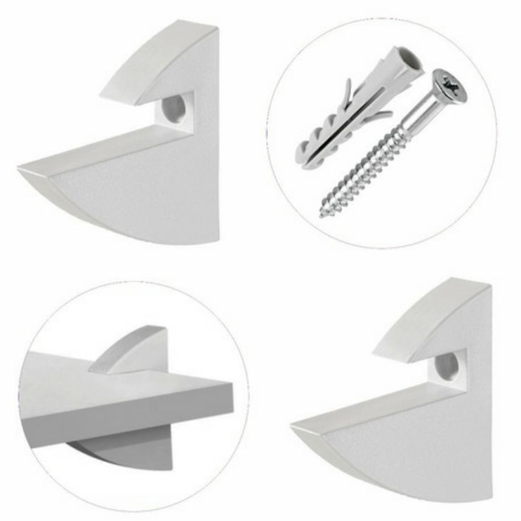 Kit 10 Suportes Bico De Tucano Para Prateleira De 15mm em Oferta na Shopee