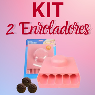 Kit Enrolador Boleador De Doces 2 Tamanhos Chocobraz Bluestar em Oferta na Shopee