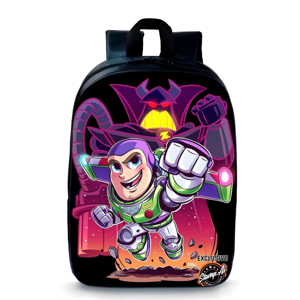 Mochila Pequena Pré-escolar desenho filme brinquedos toy boneco herói novidade