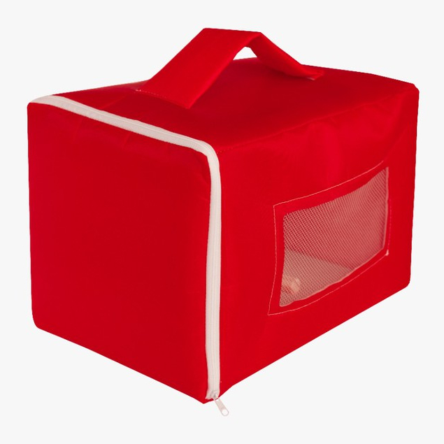 Bolsa Transporte Pet Para Calopsita Maleta Aves Com Poleiro Tam. Pequeno
