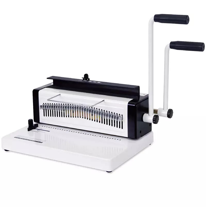 Encadernadora Perfuradora e Fechadora Wire-O 3:1 W200 perfura 15 folhas por vez