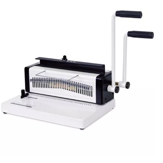 Encadernadora Perfuradora e Fechadora Wire-O 3:1 W200 perfura 15 folhas por vez em Oferta na Shopee