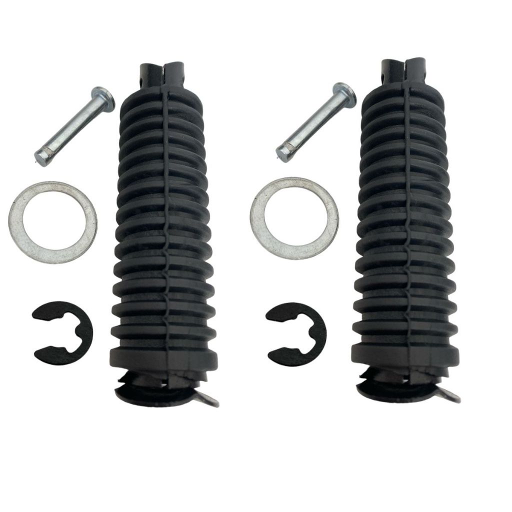 Par De Pedaleira Traseira Completa Titan 125 Titan 150 Today Biz Fan 125 Pop 100 em Oferta na Shopee