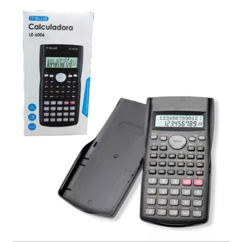 Calculadora Cientifica LE-6006 IT-Blue 240 Funçôes