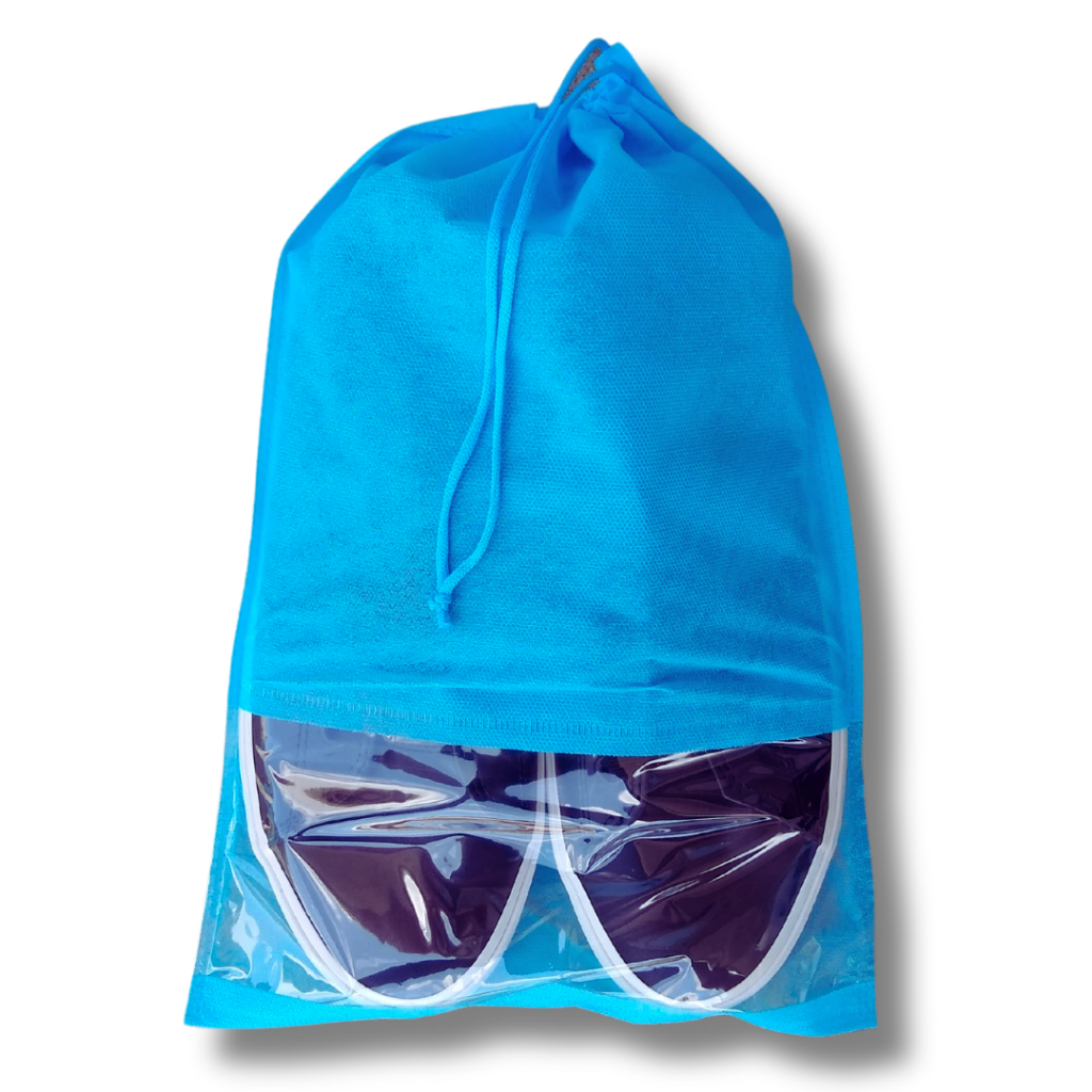 15 Sacos Para Sapatos Porta Sapato Cores 34x40cm Com Visor em Oferta na Shopee
