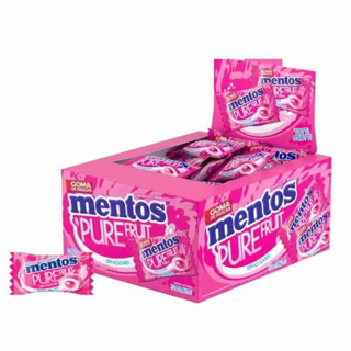 Chiclete Mentos Pure Fruit TUTTI-FRUTTI com 60 unidades - Perfetti - Chicletes e Gomas em Oferta na Shopee