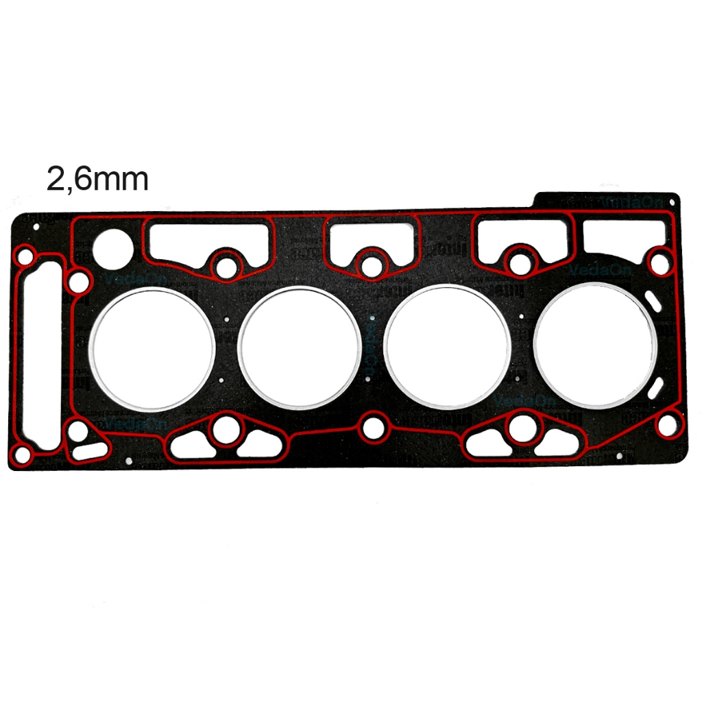 Junta Cab Sob Medida Ford Zetec Rocam 1.0 8v Ka Fiesta 2,6mm