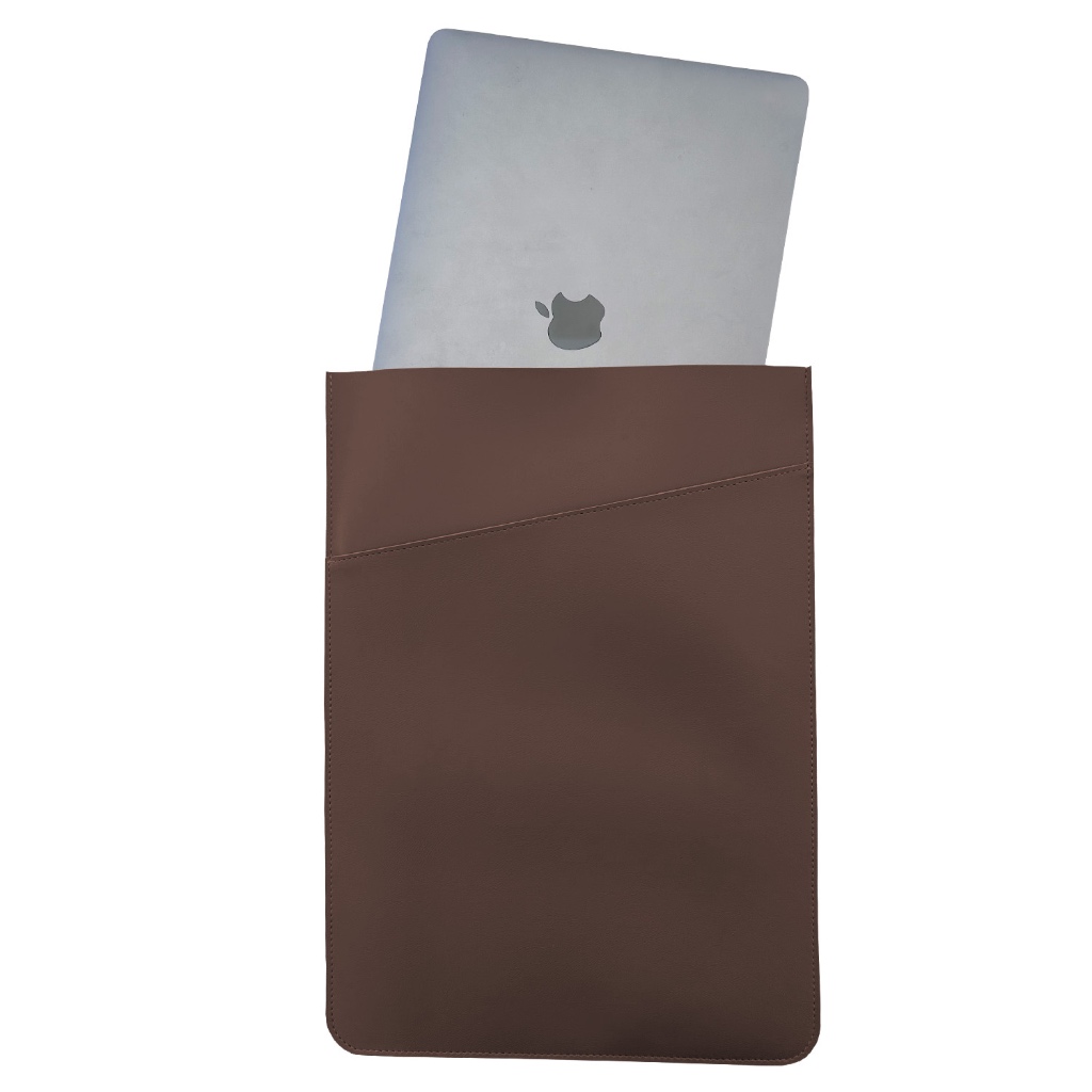 Case Para Notebook Slim em Couro Sintético Marrom