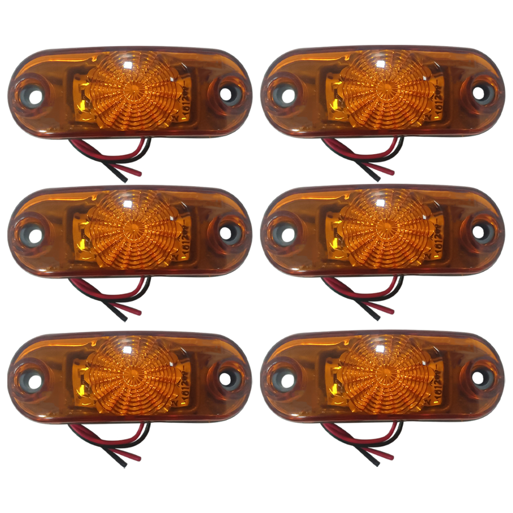 KIT LANTERNA DELIMITADORA LARANJA LED BIVOLT AMBAR CAMINHÃO CARRETA BAÚ em Oferta na Shopee