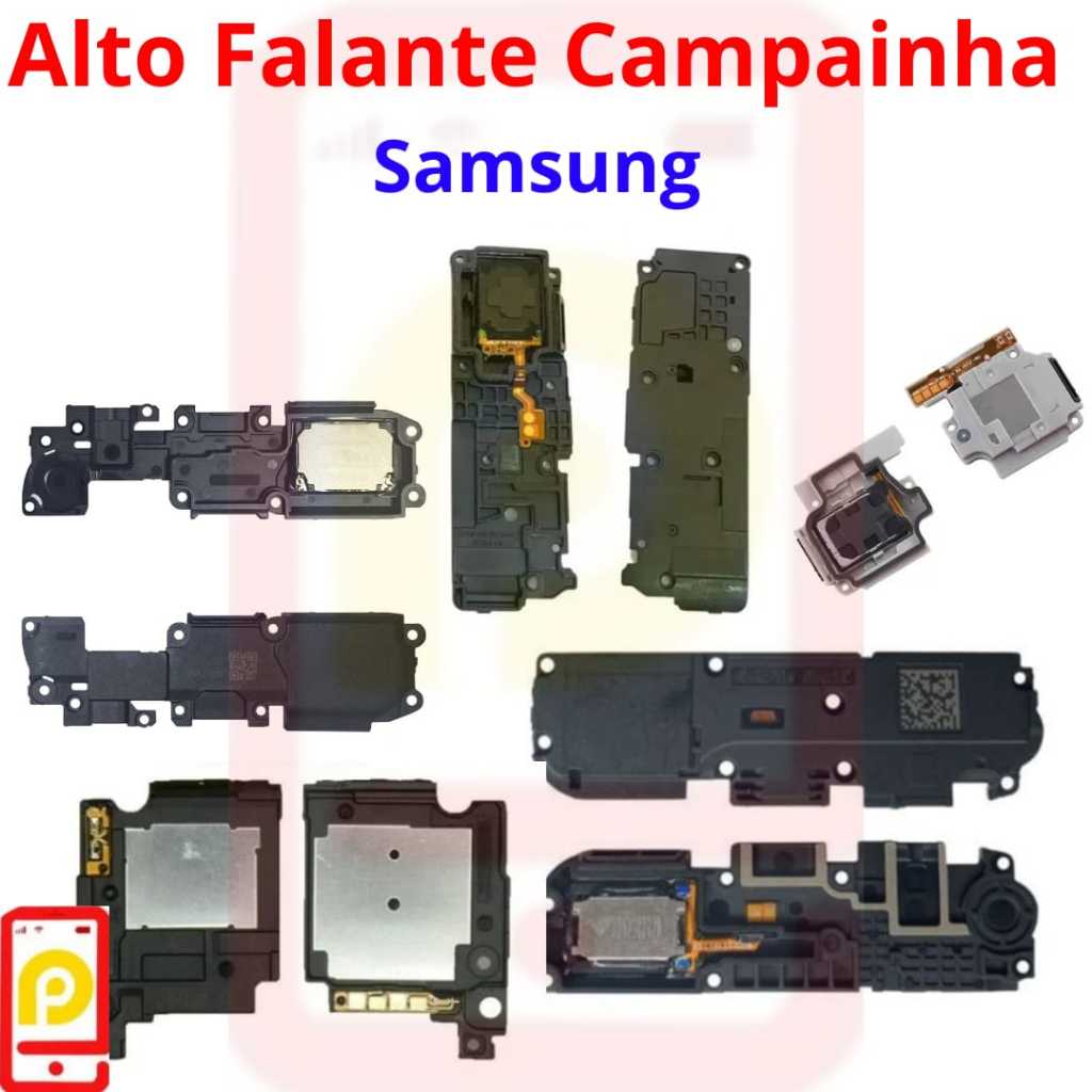 Alto Falante Campainha A01 A02S A03S A04S A10 A20 A30 A50 A10S A20S A21S A14 A51 A71 A80 J5 Prime J5 Pro J6 J8 J7 Prime...