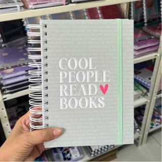 Caderno de leituras - Cool People Read Books - Tamanho A5 - Envio Imediato em Oferta na Shopee