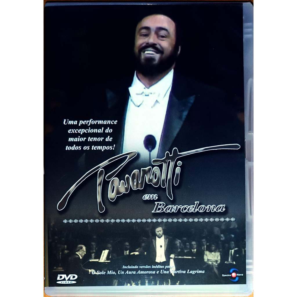 DVD Pavarotti em Barcelona