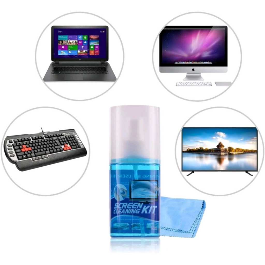 Limpa Tela Led Lcd Celular Tv Led Lcd Notebook 200ml