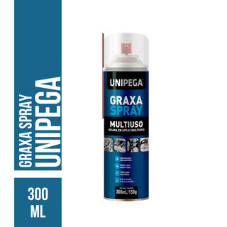 Graxa Spray Alta Performance 310ml – Proteção e Lubrificação UNIPEGA