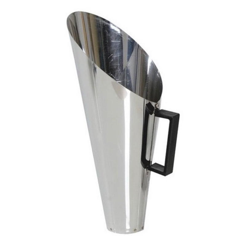 Concha para Cereais Inox - 1kg (1000g) ou 2kg (2000g) - Cabo Revestido em Plástico