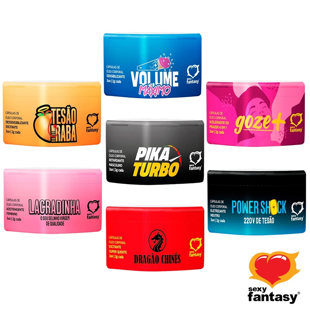 KIT 9 Bolinhas SEXSHOP Produto Adulto Casal Sexy Fantasy