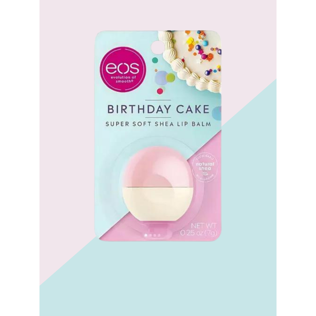 Lip Balm Eos Birthday Cake