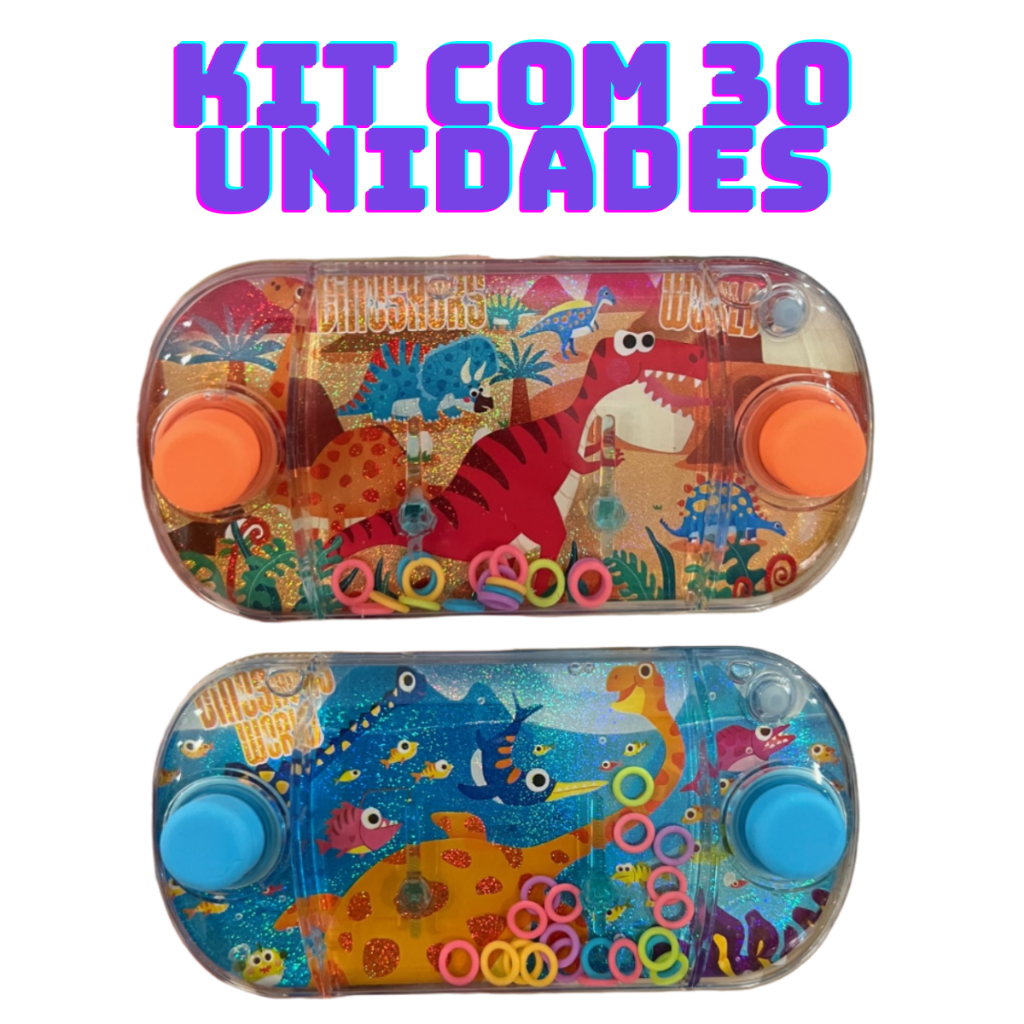 Kit com 30 unidades de Aquaplay Dinossauro Jogo de Argolas Infantil em Oferta na Shopee