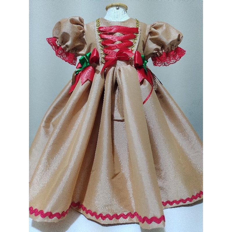 Fantasia infantil Maria bonita/vestido infantil Maria bonita