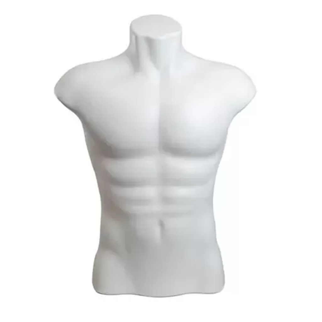Busto Plastico Masculino Manequim Busto Plastico Masculino Manequim