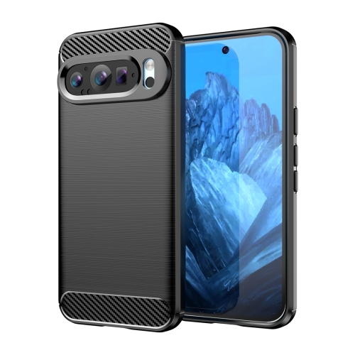 Capa Case Google Pixel 9 e Pixel 9 Pro (Tela 6.3) Carbon Fiber Anti Impacto