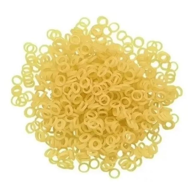 5000  liga eslástico borracha para Laços Pet 5/16 Liguinhas Borrachinhas Elásticas - -Liguinhas Borrachinhas Elásticas Para Laços Pet 5/16