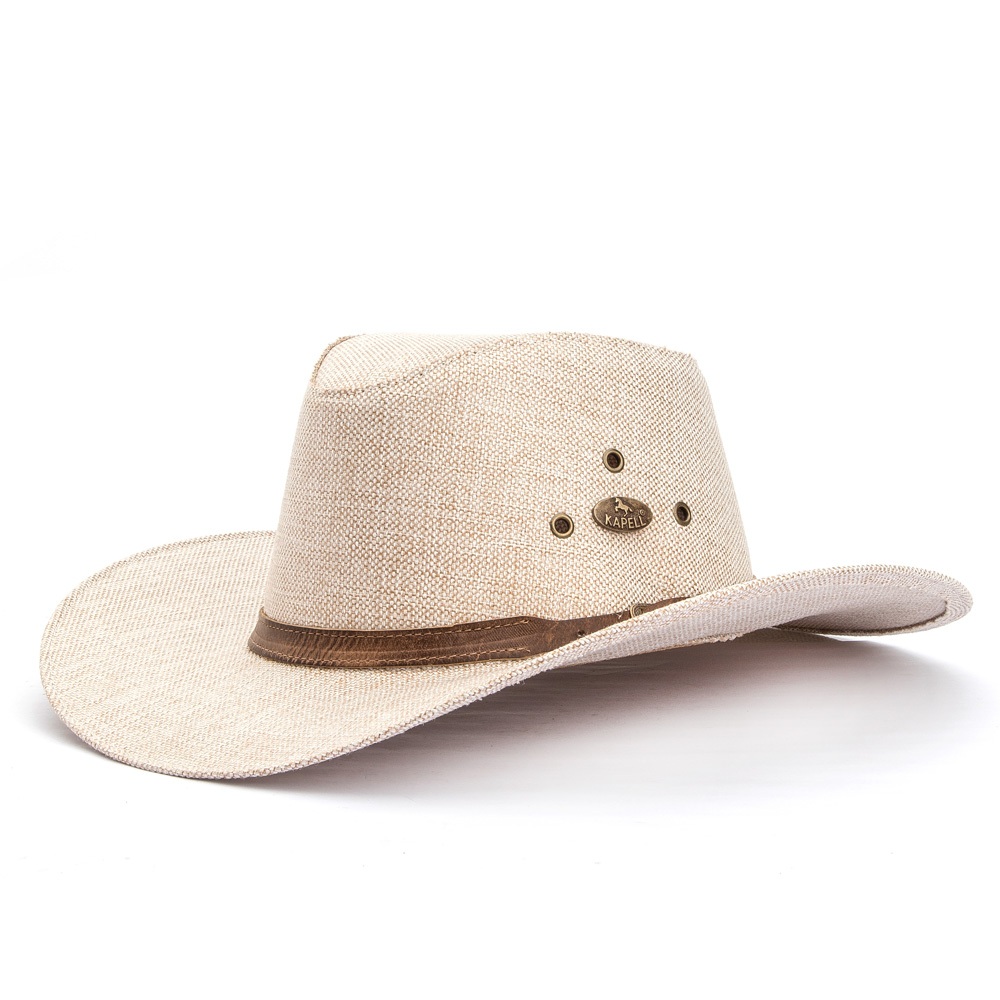 Chapéu Country Cowboy Cowgirl em Juta Fazenda em Oferta na Shopee