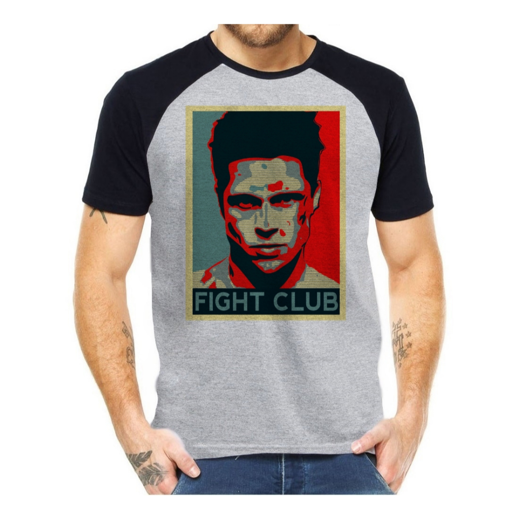 Camiseta Camisa Clube Da Luta Fight Club Filme Série Regra 1