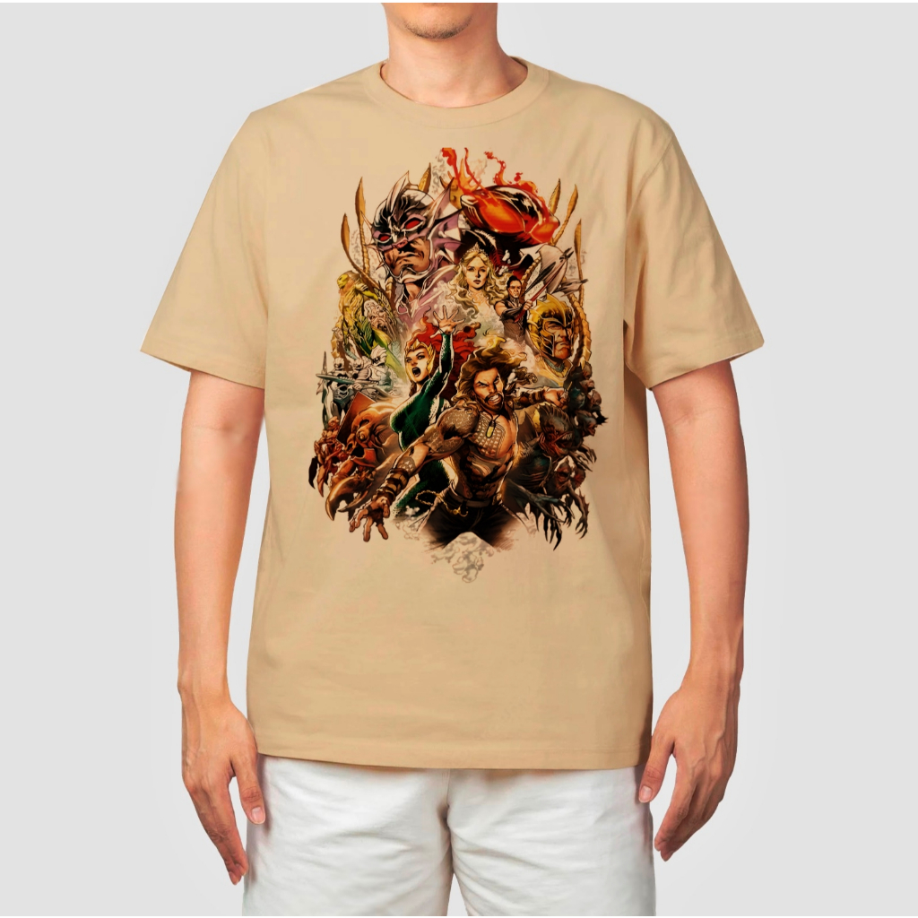 Camiseta Camisa Aquaman The King Of Atlantis Nerd Geek Filme anime