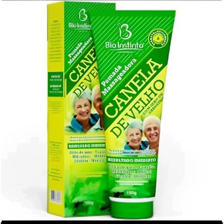 kit 3 Pomada Canela de Velho Massageadora Corporal Para Dores e Relaxante Muscular Mentol e Óleo de Copaíba